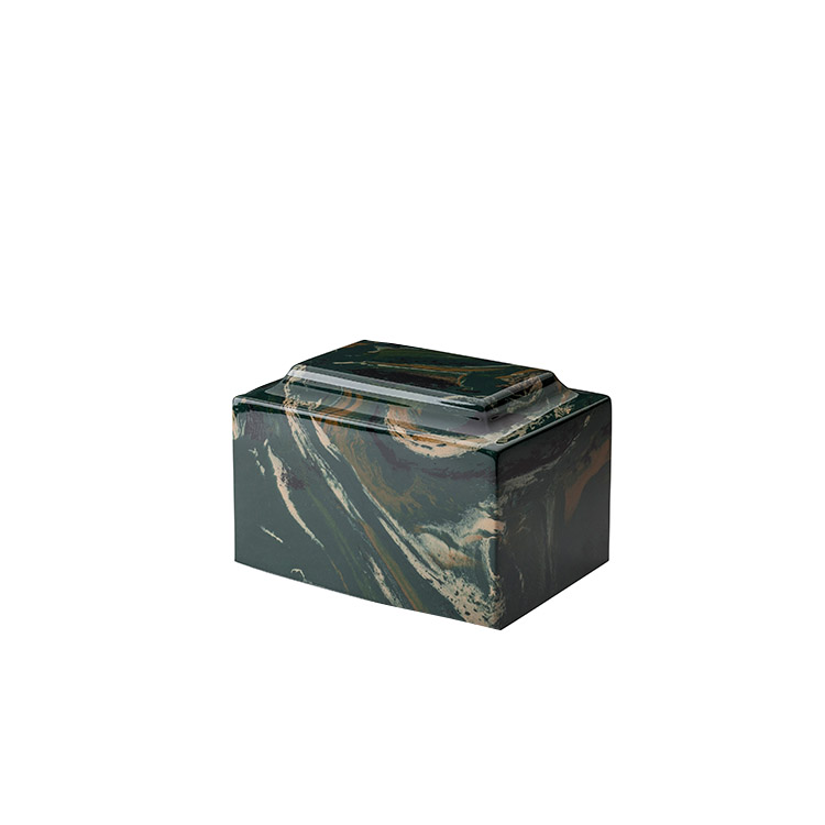 Cultured Marble Camouflage Urn