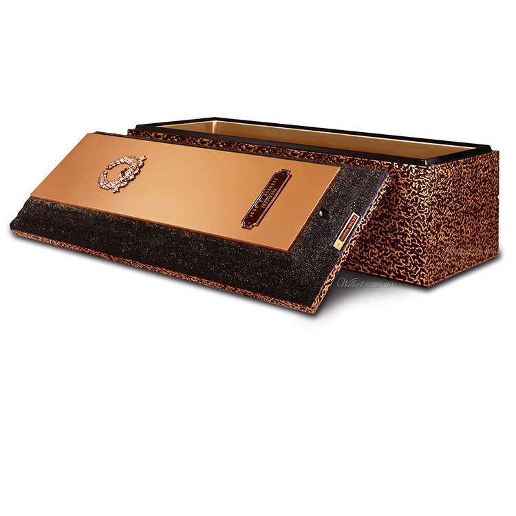  Copper Triune Burial Vault-Premium Protection