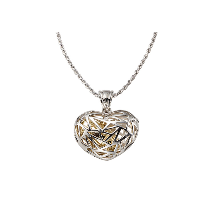 Filagree Heart Pendant