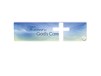 Forever in God's Care-Cross in Sky Image for burial vaults
