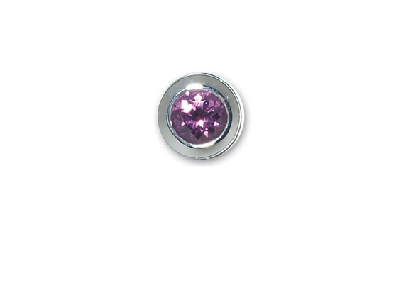 End Cap-February-Simulated Amethyst Memorial Jewelry