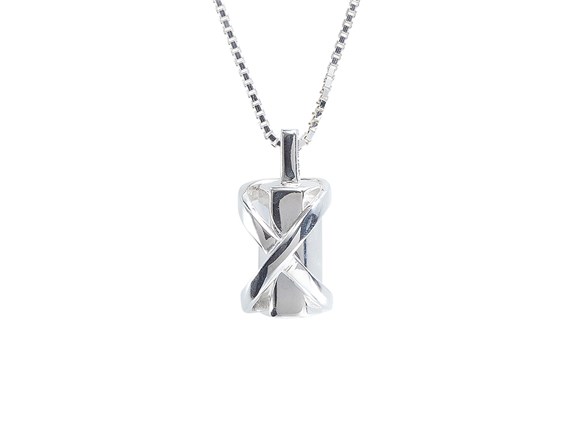 Infinity Wrap Cylinder Pendant