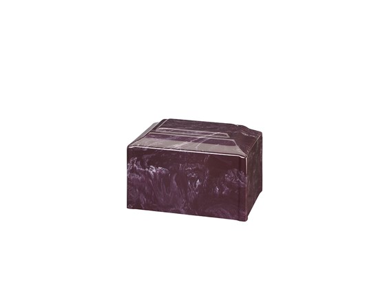 Cultured Marble Merlot Urn