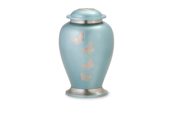 Avondale Teal Urn