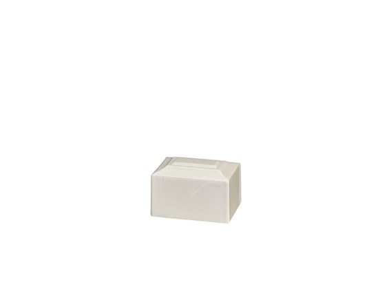 White Cultured Marble Memento