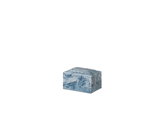 Sky Blue Cultured Marble Memento