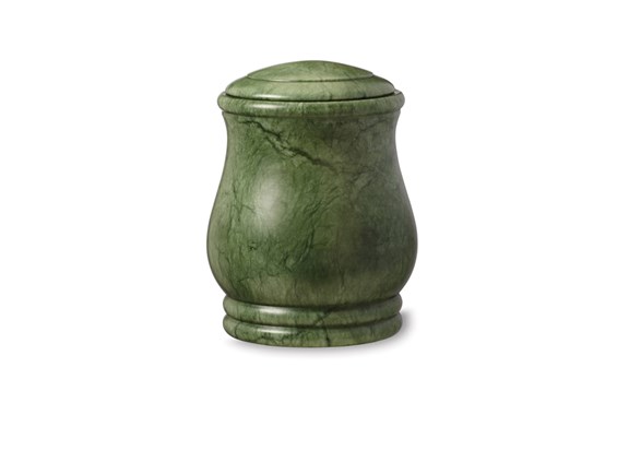 Alabaster Green Urn