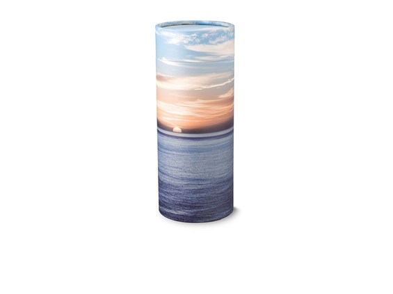 Ocean Sunset Scattering Tube