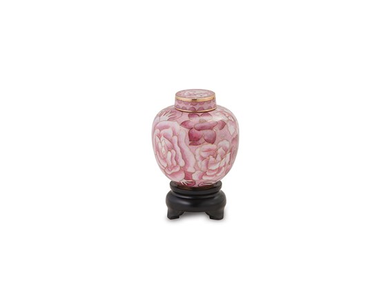 Cameo Rose Cloisonn&#233; Memento