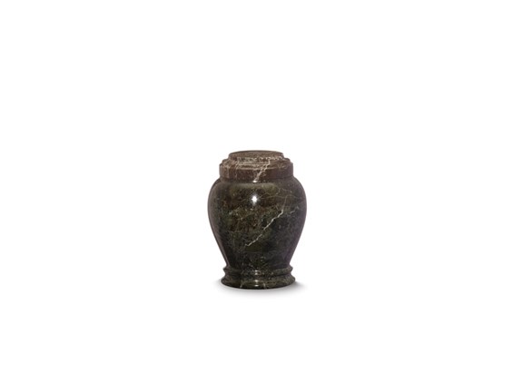 Embrace Green Zebra Urn 5.5&#34; Size