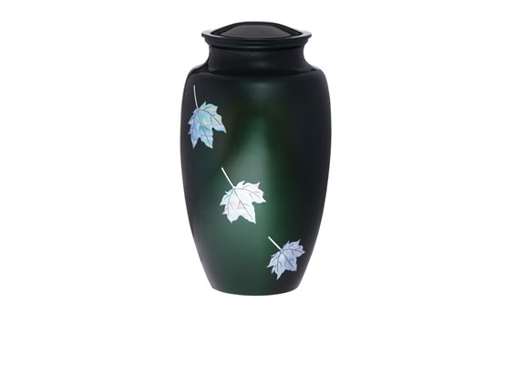 Green Leaf Urn