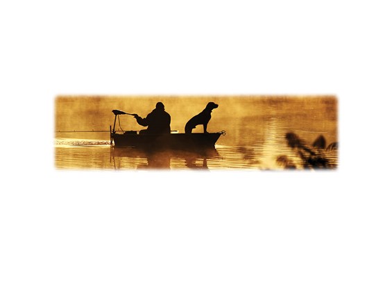 Fisherman with dog-Wilbert Legacy Two Print