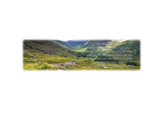 Irish Blessing-Wilbert Legacy Two Print