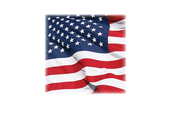 US Flag-Wilbert Legacy Two Urn Vault Print