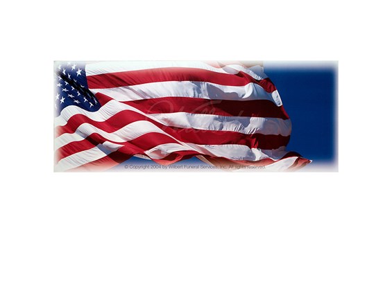 U.S. Flag-Wilbert Legacy Series Print