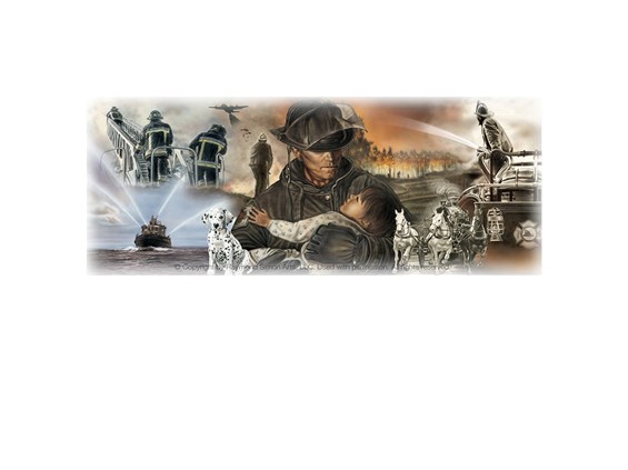 Firefighters-Heroes-Wilbert Legacy Series Print