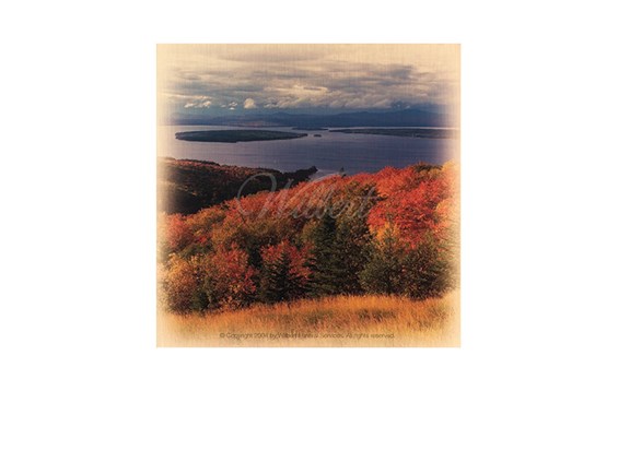 Mountains-Wilbert Legacy Series Urn Vault Print