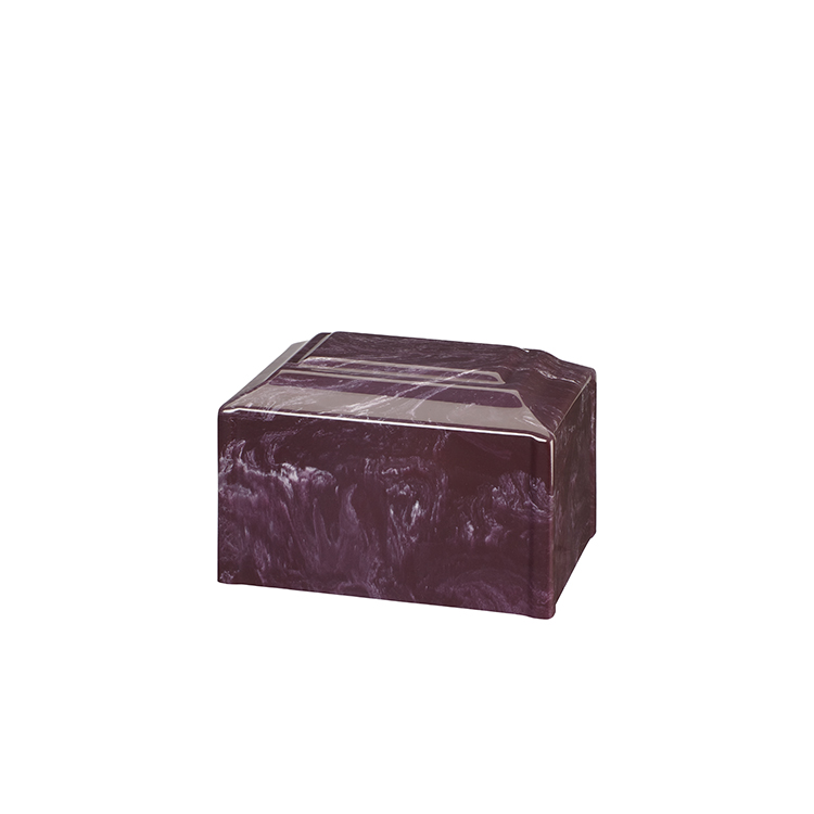 Cultured Marble Merlot Urn