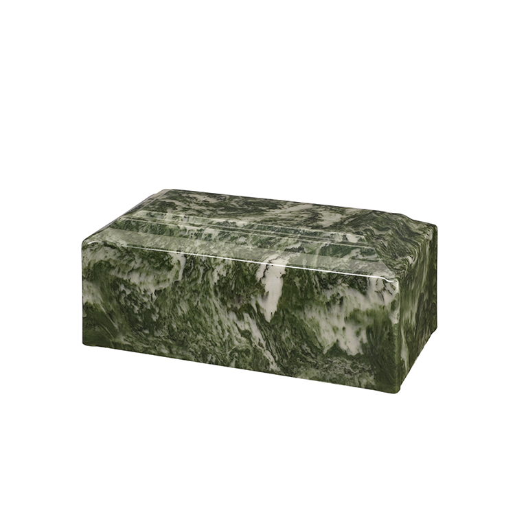 Cultured Marble Emerald Companion Urn