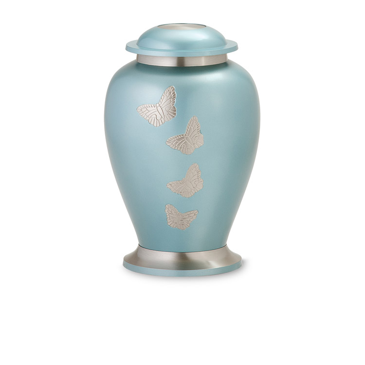 Avondale Teal Urn