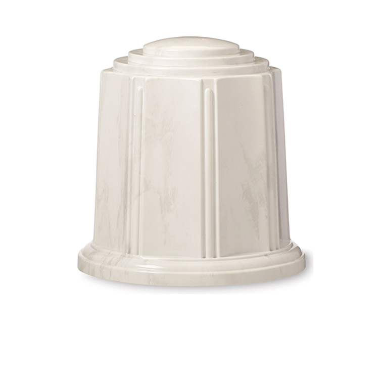 Regal Urn White&#47;Silver