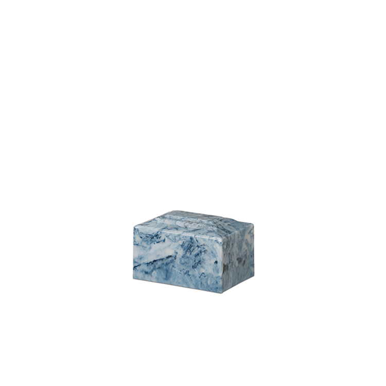 Sky Blue Cultured Marble Memento