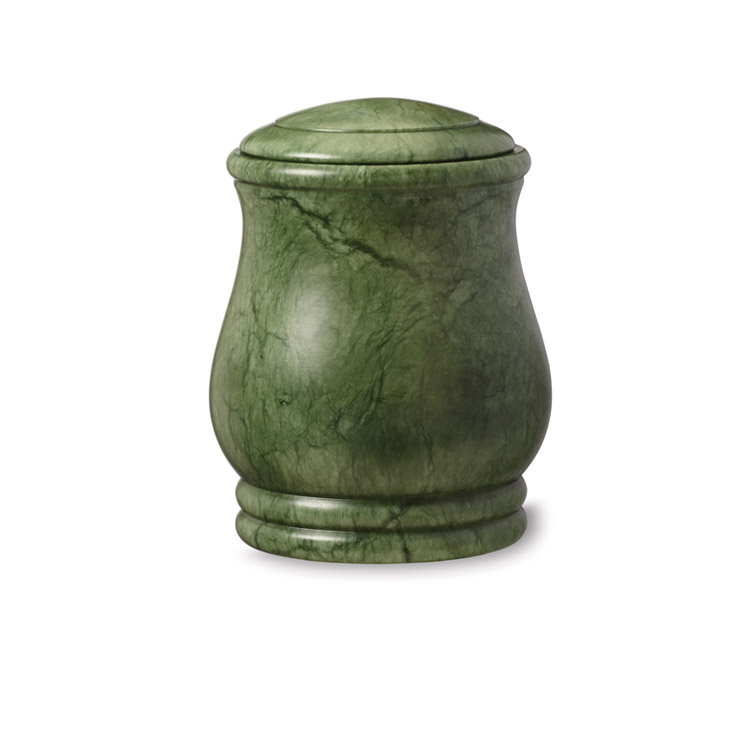 Alabaster Green Urn