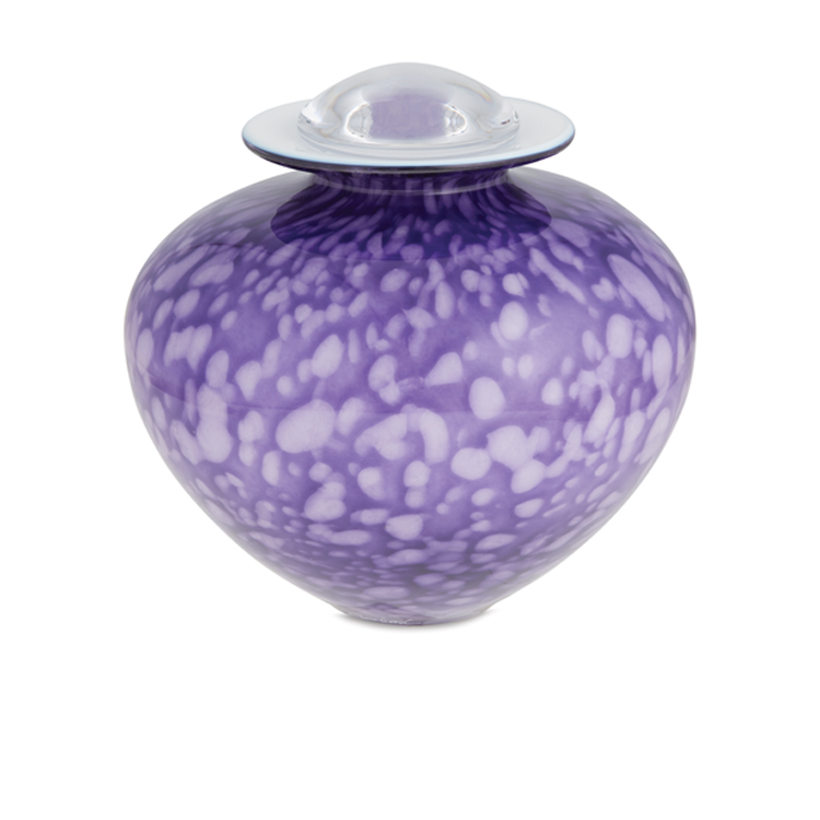 Karine Bouchard Infinity Collection Purple Urn