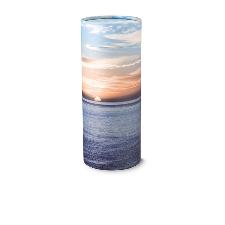 Ocean Sunset Scattering Tube