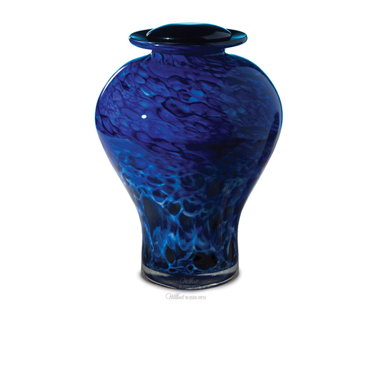 Karine Bouchard Sapphire Seas Urn