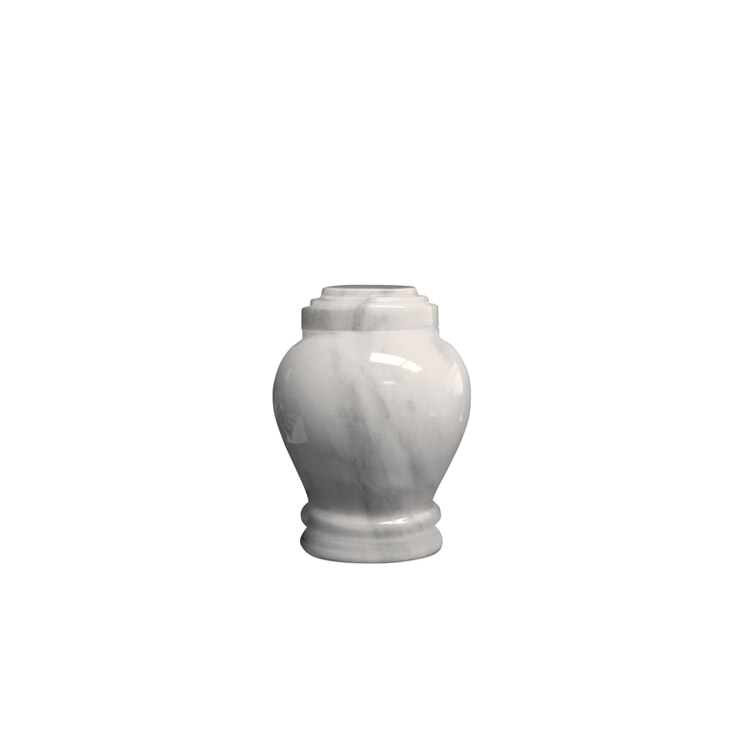 Embrace White Urn  5.5&#34; Size