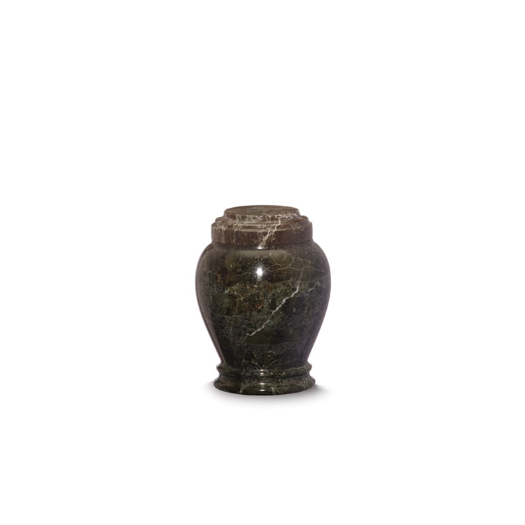 Embrace Green Zebra Urn 5.5&#34; Size