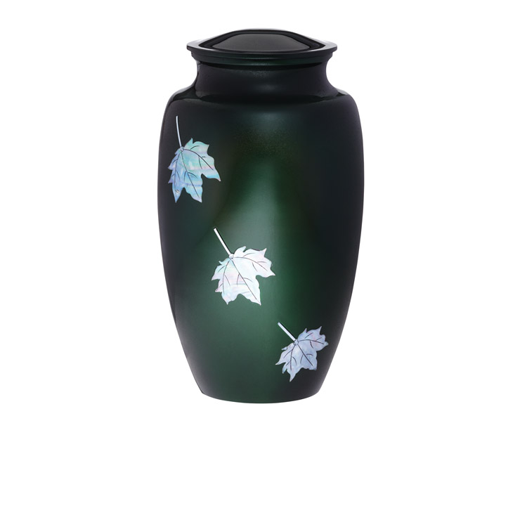 Green Leaf Urn