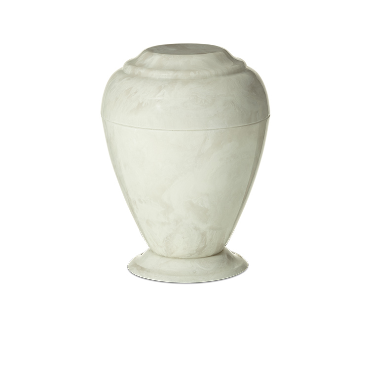 Georgian White Carrera Urn