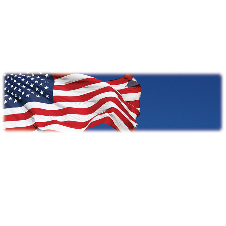 U.S. Flag-Wilbert Legacy Two Print