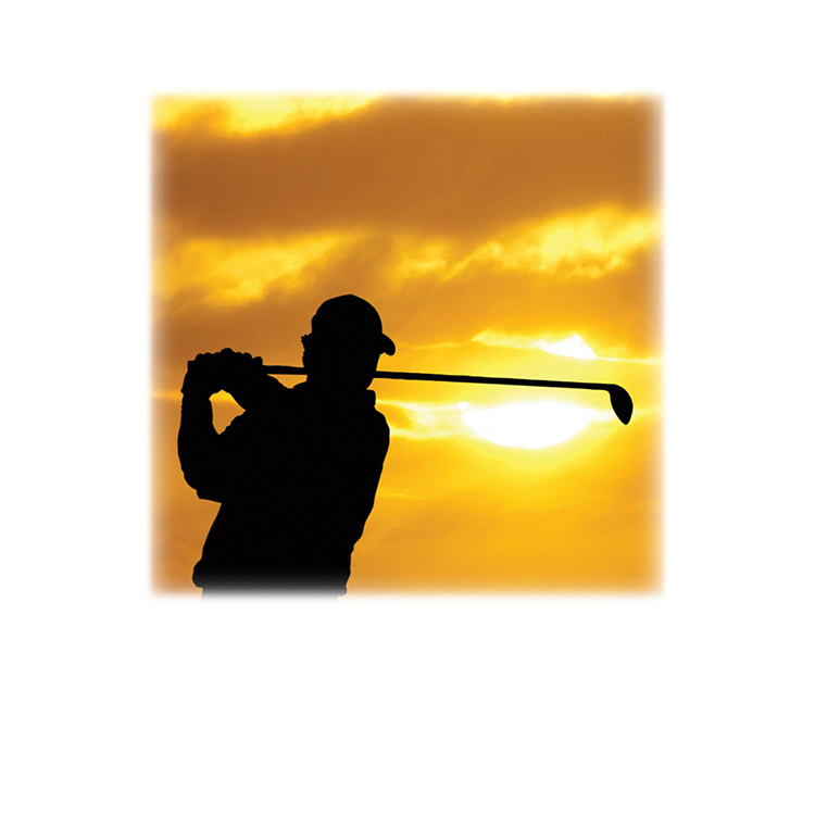 Golfer-Legacy Two Urn Vault Print