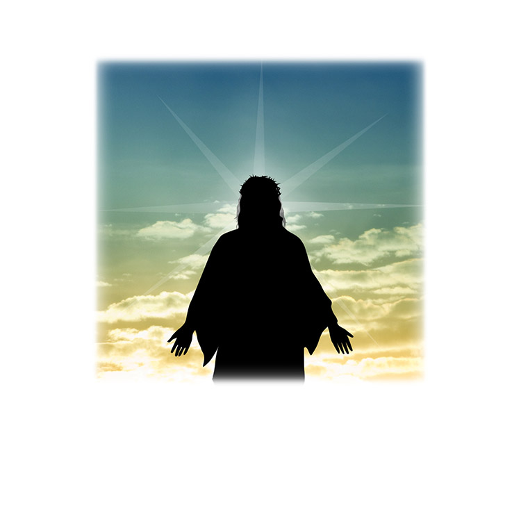 Jesus at Dawn-Legacy Two Urn Vault Print