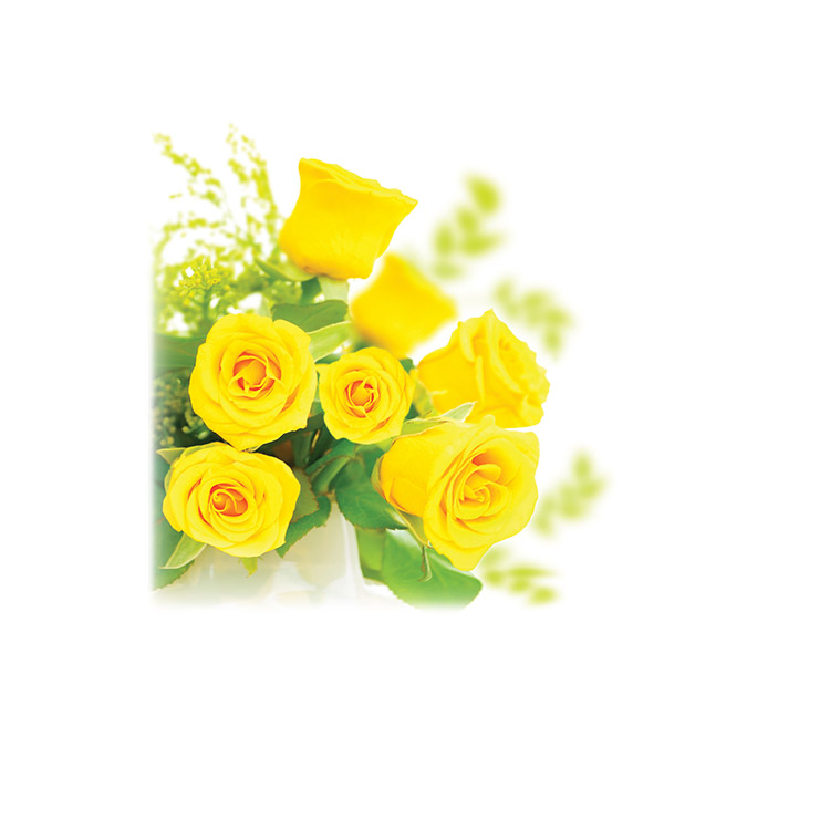 Yellow Roses-Legacy Two Urn Vault Print