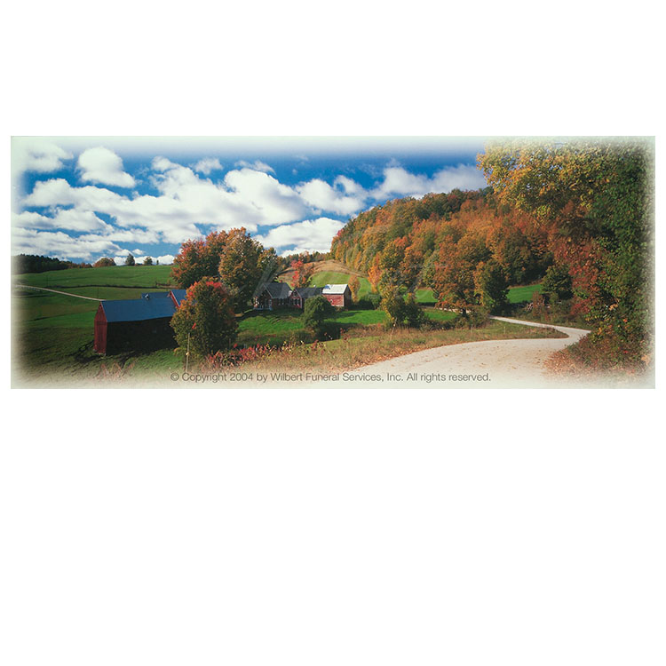 Country Road Wilbert Legacy Series Print