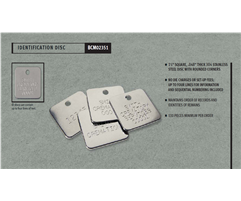 Identification Discs