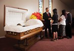 Traditional Burial-Funeral Home Service