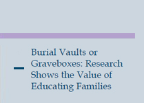 Burial Vaults or Graveboxes